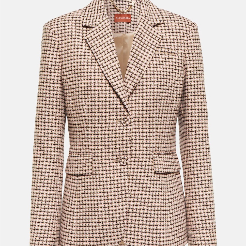Altuzarra - Fenice Gingham Blazer